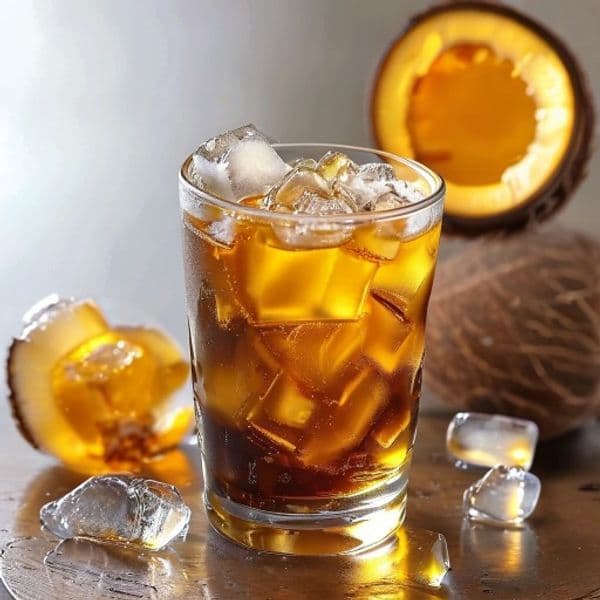 椰香烏龍茶 — 冷泡效果