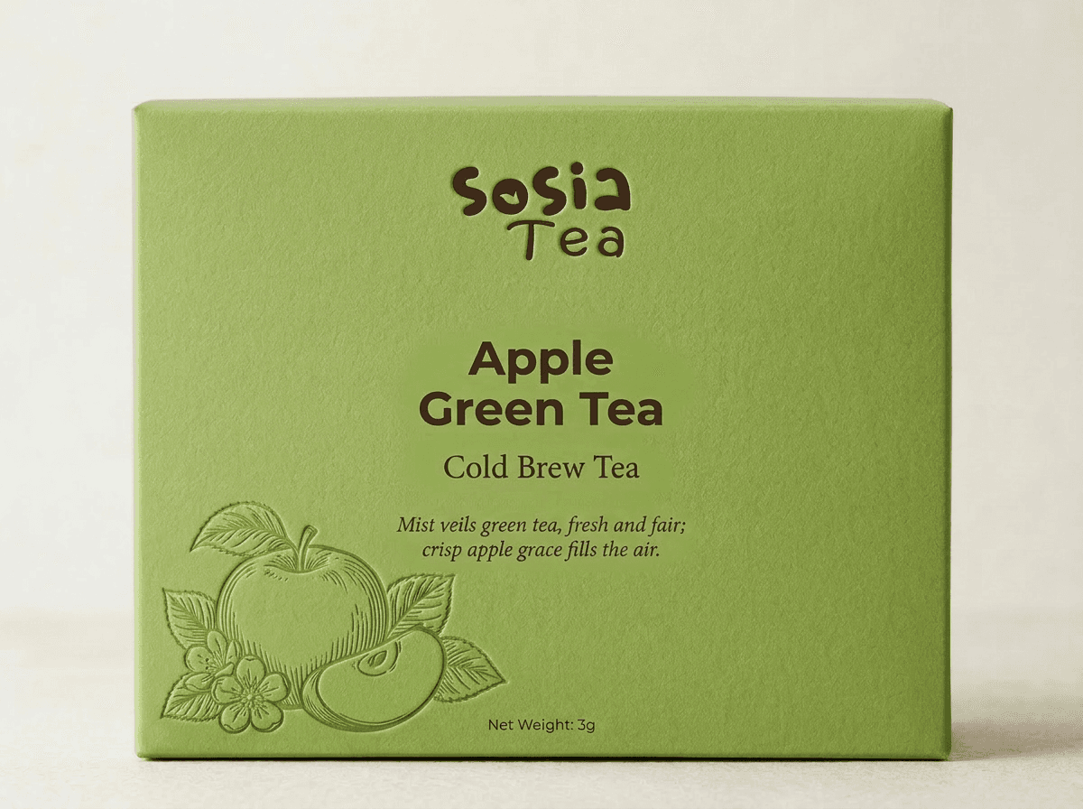 青蘋果綠茶 — 盒裝