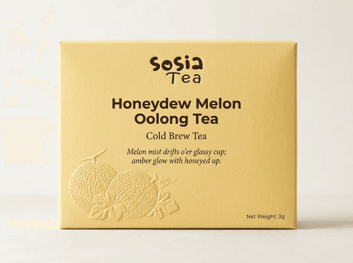 哈密瓜烏龍茶 — 盒裝
