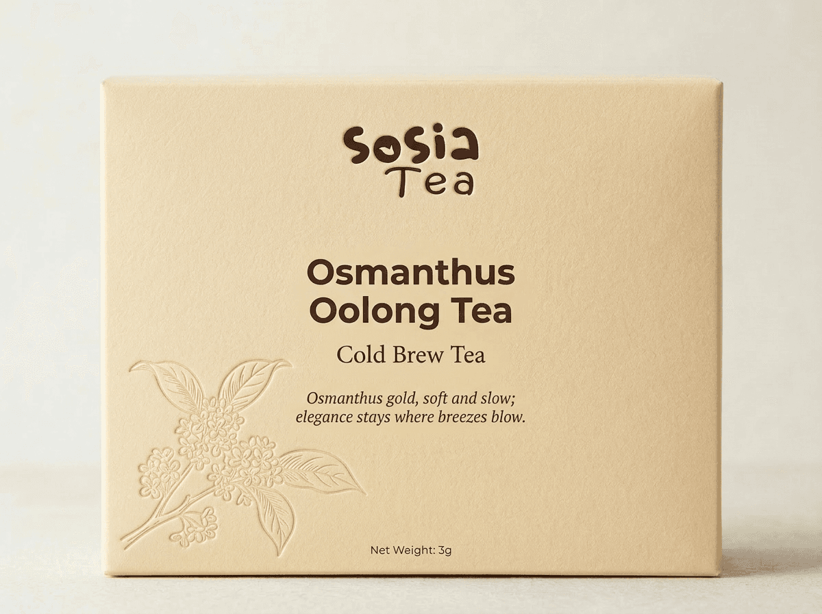 桂花烏龍茶 — 盒裝